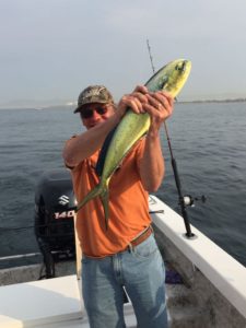 dorado fishing on a fly rod