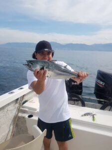 fishing with live baits in Puerto Vallarta Mexico