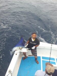 sailfish action winter time in Puerto Vallarta mexcio