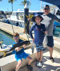 Spring break fishing in Puerto Vallarta, Mexico